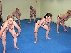 These mature women love to break a sweat naked